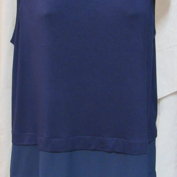 Michael Kors Blue Top Medium - Picture 2 of 6